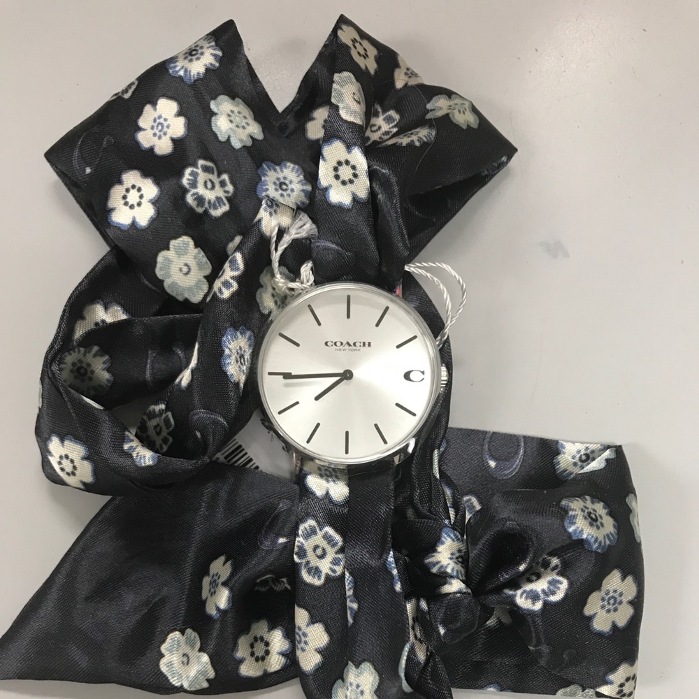 Coach Watch with Scarf Band